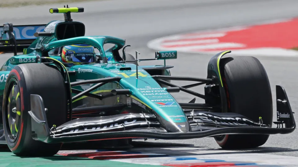 Fernando Alonso, GP de Espanha de 2025.