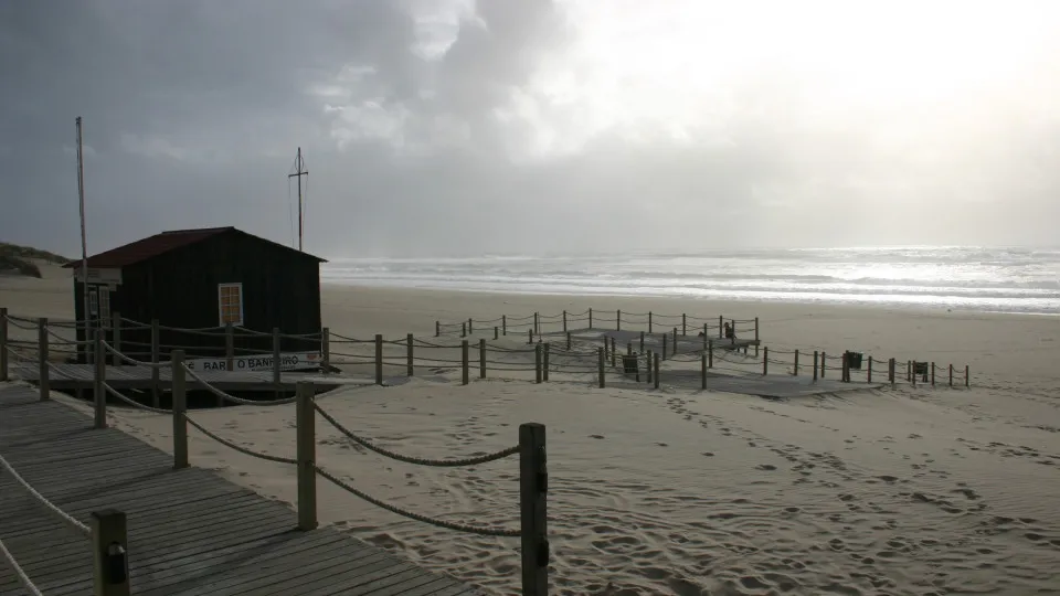 Palheiros da Tocha, Portuga, praia