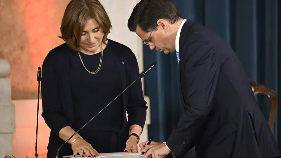 Tomada de posse, Gonçalo Matias, ministro Adjunto e da Reforma do Estado
