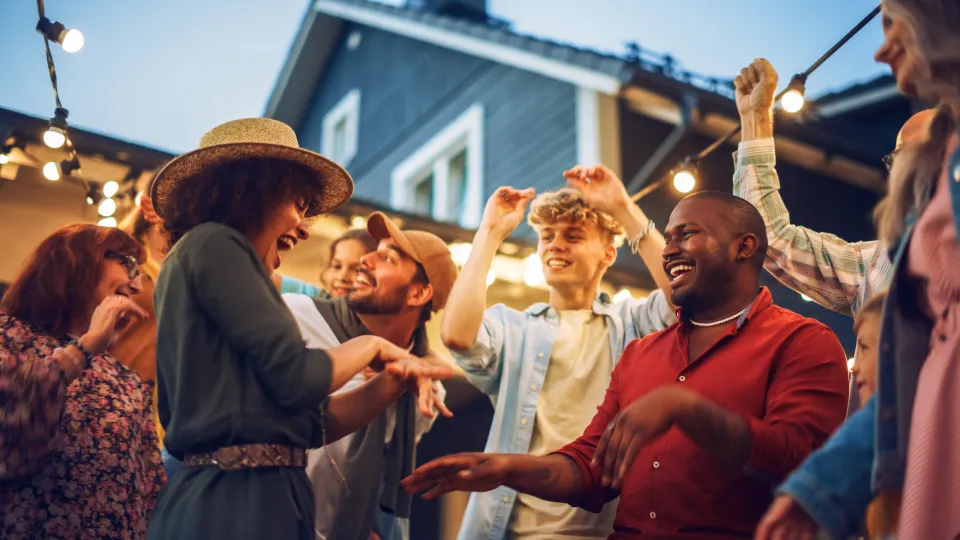 dança, dançar, multicultural, amigos, verão