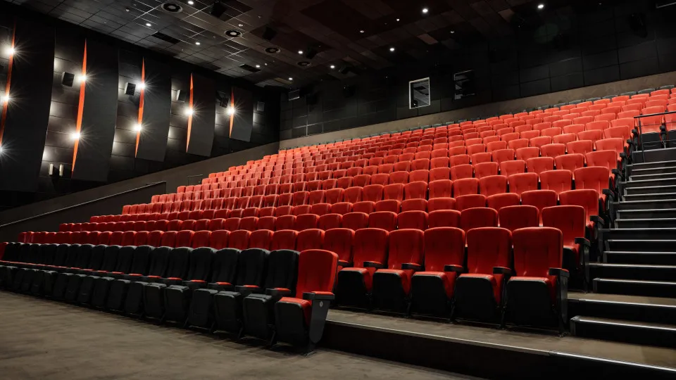 sala de cinema, filme
