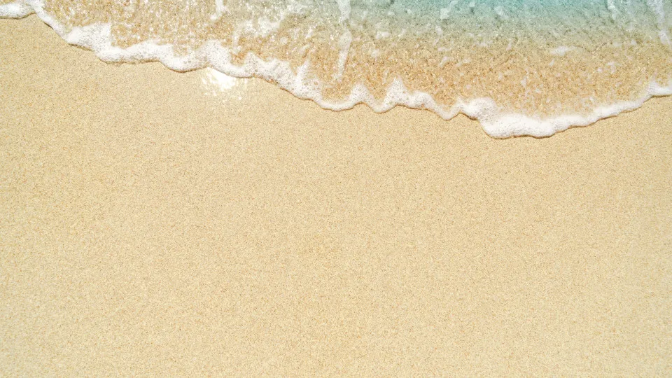 Praia, areia