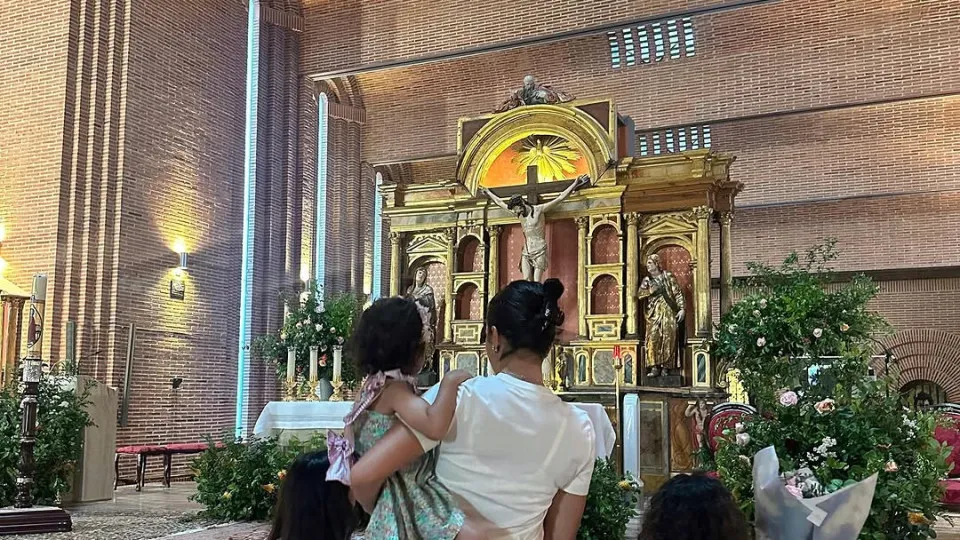 Georgina Rodríguez com os filhos