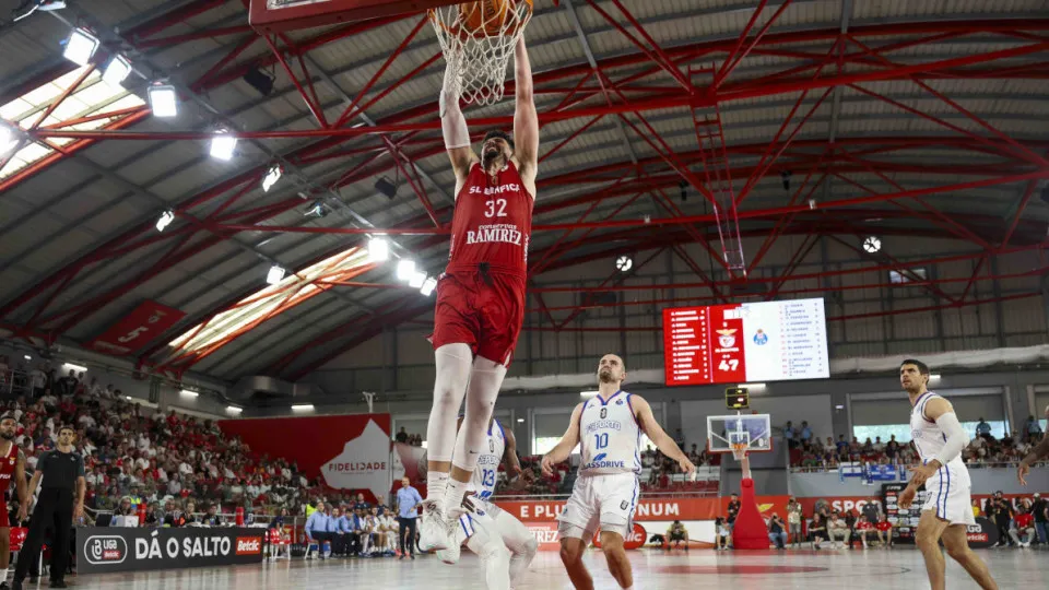 Carvacho, Benfica - FC Porto, basquetebol