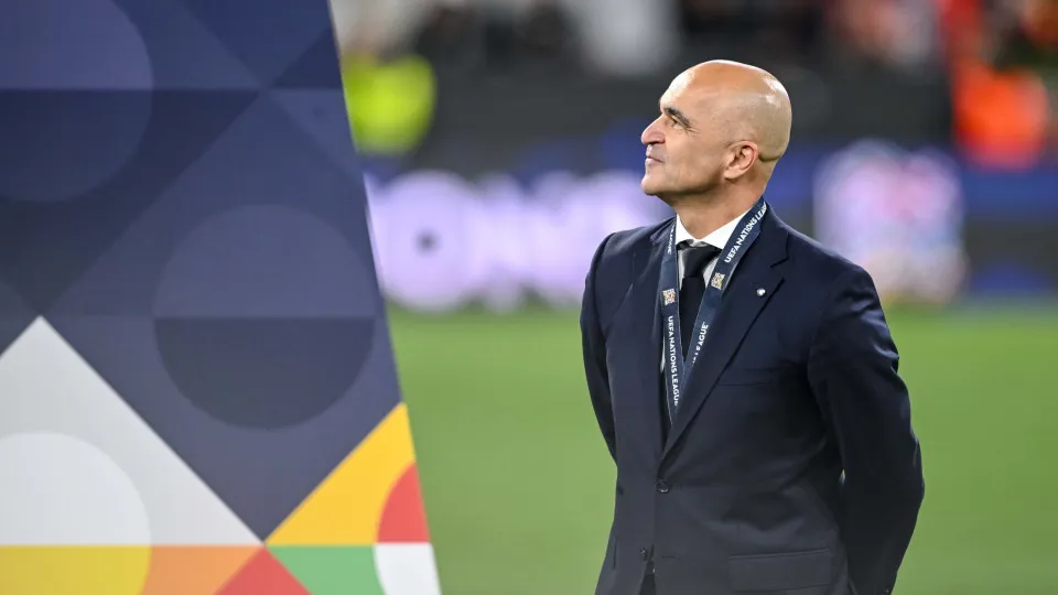 Munich,  - June 8: head coach Roberto Martinez of Portugal looks on during the UEFA Nations League 2025 final match between Portugal and Spain at Munich Football Arena on June 8, 2025 in Munich, . (Photo by Harry Langer/DeFodi Images/DeFodi 