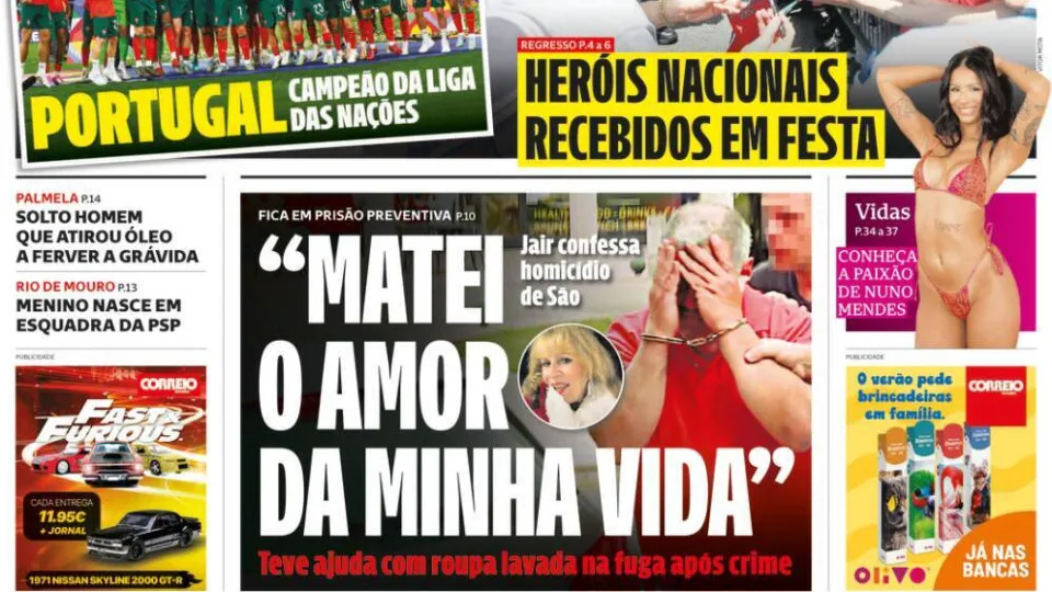 Capas, 10 de junho