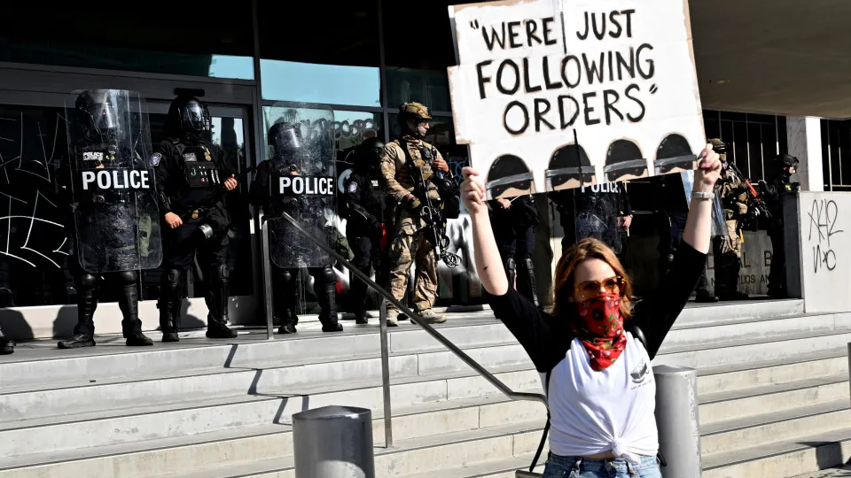 Los Angeles, EUA, protestos