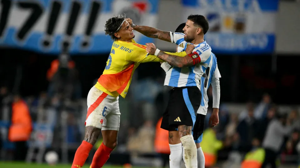 Nicolas Otamendi, Argentina-Colômbia