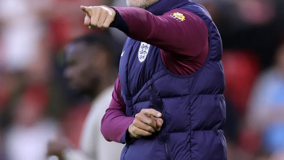 NOTTINGHAM, ENGLAND - JUNE 10: Thomas Tuchel, Head Coach of England, gestures during the international friendly match between England and Senegal at City Ground on June 10, 2025 in Nottingham, England. (Photo by Eddie Keogh - The FA/The FA via Getty Image