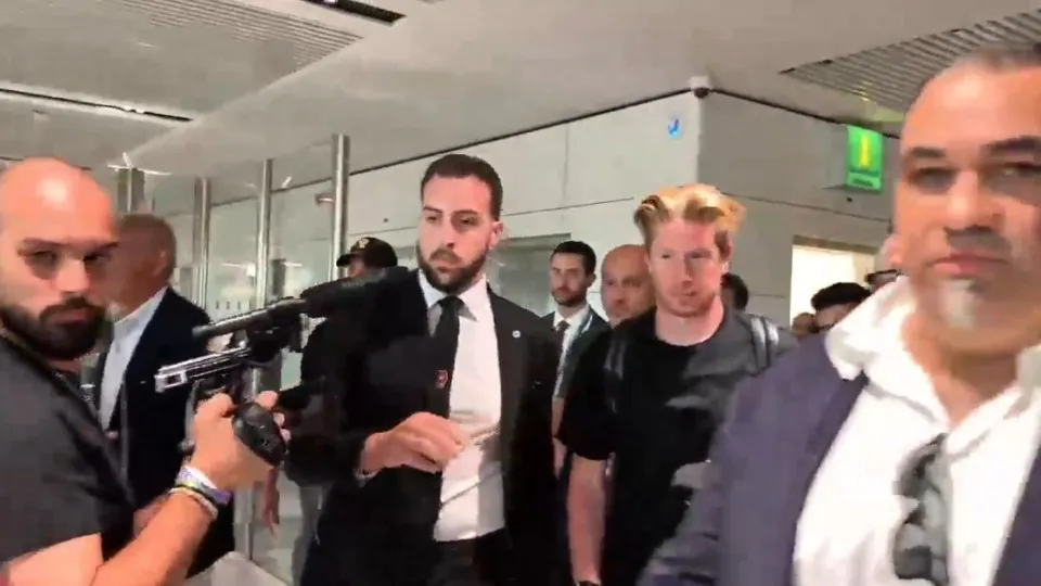 Kevin de Bruyne em Roma