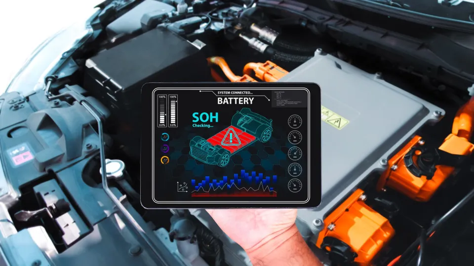 Bateria de carro elétrico