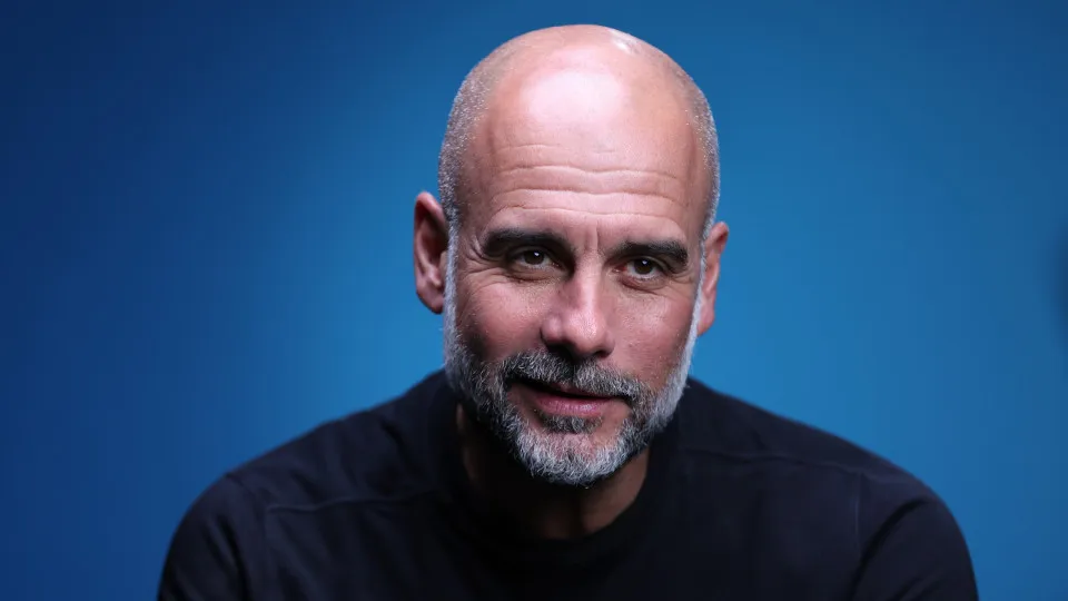 MANCHESTER, ENGLAND - MARCH 27: Pep Guardiola the manager of Manchester City at the City Football Academy Etihad Campus on March 27, 2025 in Manchester, England. (Photo by Alex Livesey - FIFA/FIFA via Getty Images)