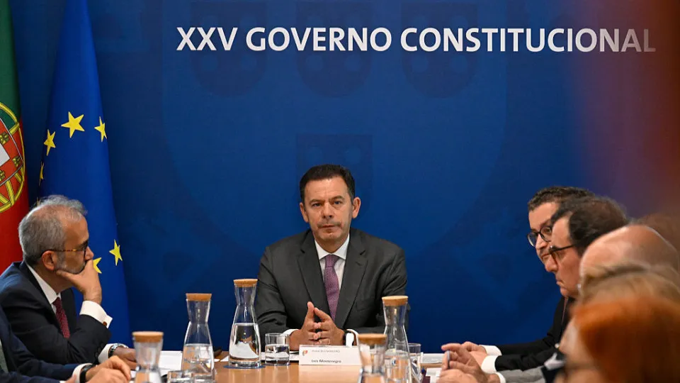 O primeiro-ministro, Luís Montenegro