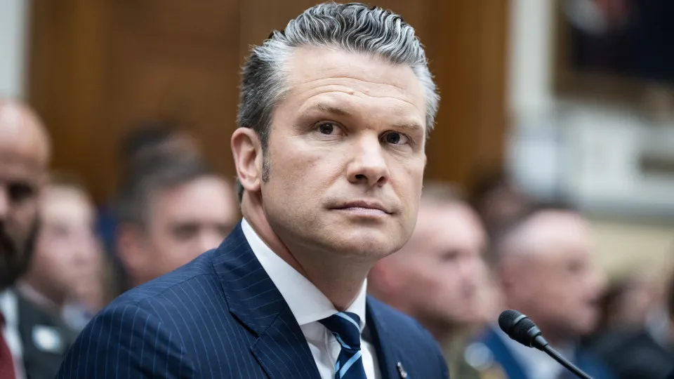 secretário da Defesa dos Estados Unidos, Pete Hegseth, 