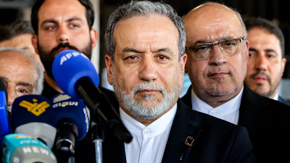  ministro das Relações Exteriores do Irão, Abbas Araghchi, 