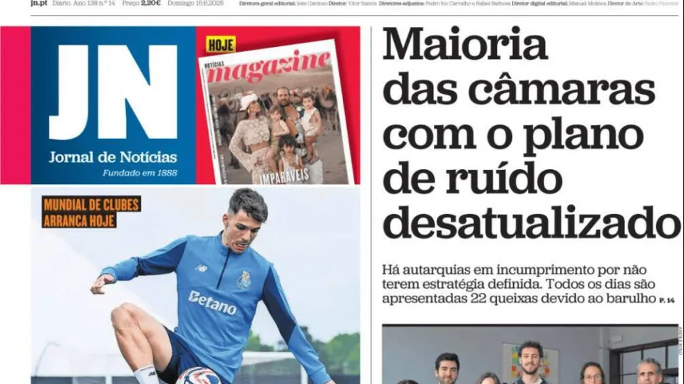 Revista de imprensa - 15 junho 