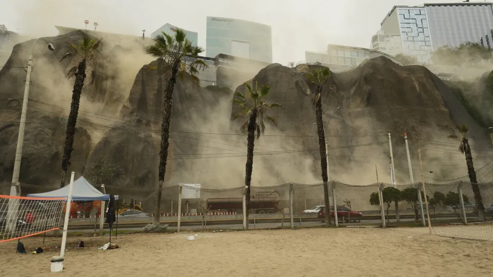 Sismo, Peru, Derrocada, 