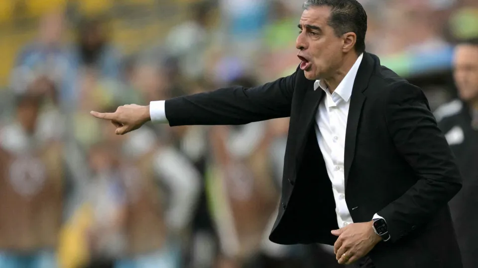 Botafogo's Portuguese head coach Renato Paiva gestures during the Club World Cup 2025 Group B football match between Brazil's Botafogo and US Seattle Sounders at the Lumen Field stadium in Seattle on June 15, 2025. (Photo by JUAN MABROMATA / AFP) (Photo b