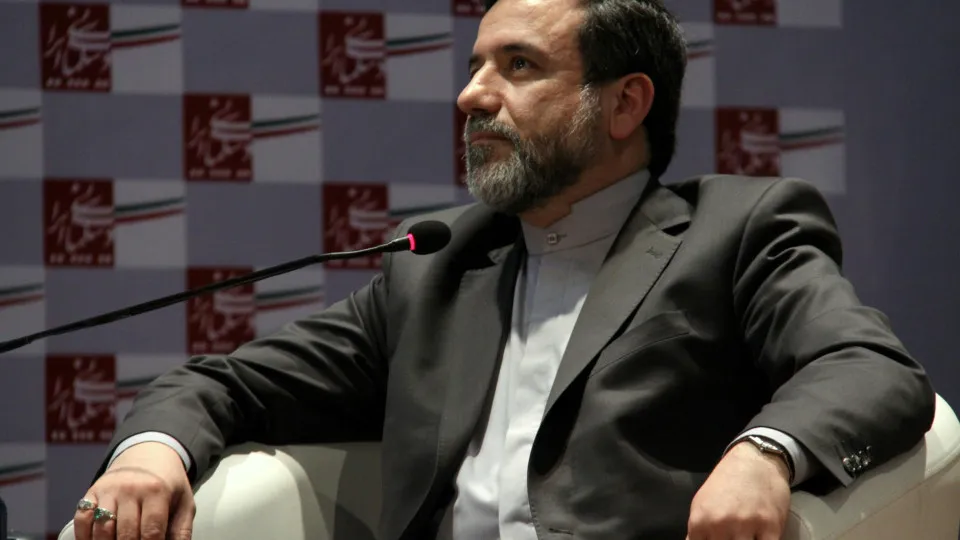 Abbas Araqchi,  ministro dos Negócios Estrangeiros iraniano