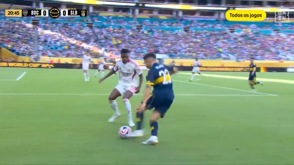 Golo do Boca Juniors