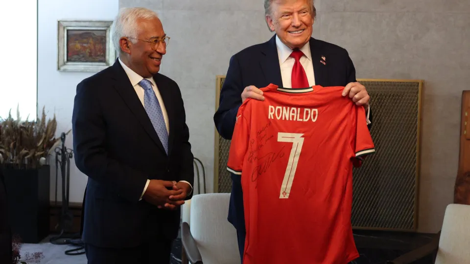 António Costa e Donald Trump