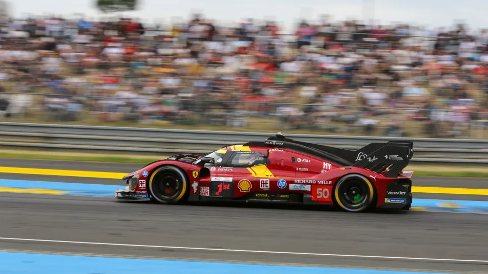 Ferrari 50 nas 24 Horas de Le Mans de 2025.