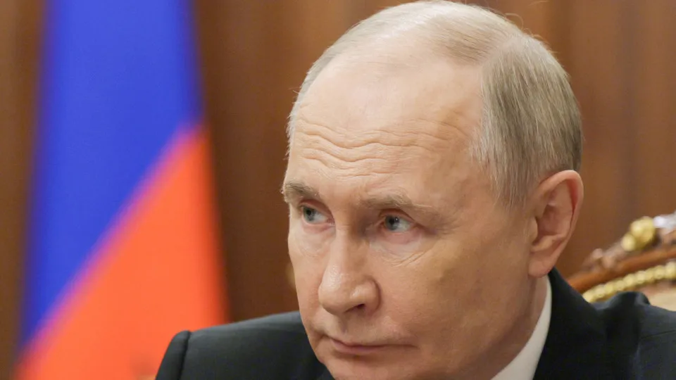 Vladimir Putin, presidente da Rússia, 