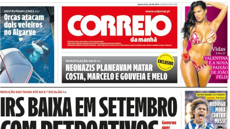 Revista de imprensa - 19 de junho 2025