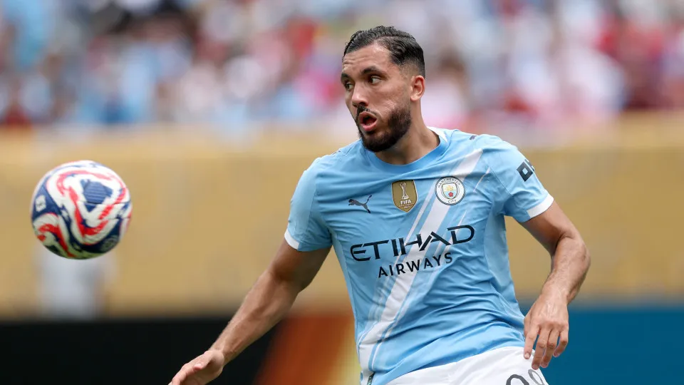 PHILADELPHIA, PENNSYLVANIA - JUNE 18:  Rayan Cherki of Manchester City during the FIFA Club World Cup 2025 group G match between Manchester City FC and Wydad AC at Lincoln Financial Field on June 18, 2025 in Philadelphia, Pennsylvania. (Photo by Carl Reci