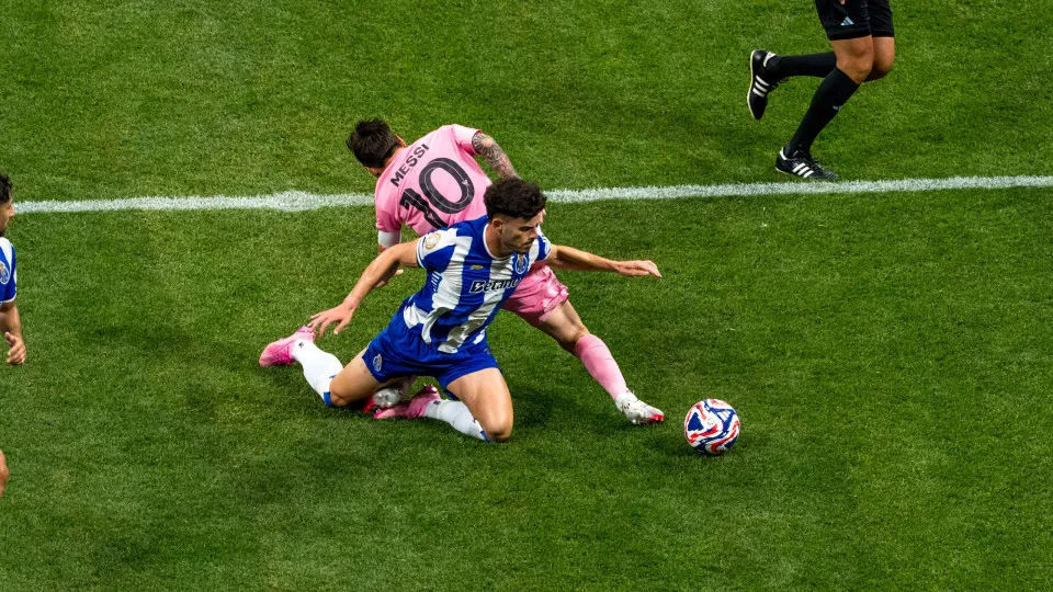 ATLANTA, GEORGIA - JUNE 19: <<enter caption here>> during the FIFA Club World Cup 2025 group A match between Internacional CF Miami and FC Porto at Mercedes-Benz Stadium on June 19, 2025 in Atlanta, Georgia. (Photo by Andrew J. Clark/ISI Photos/ISI Photos