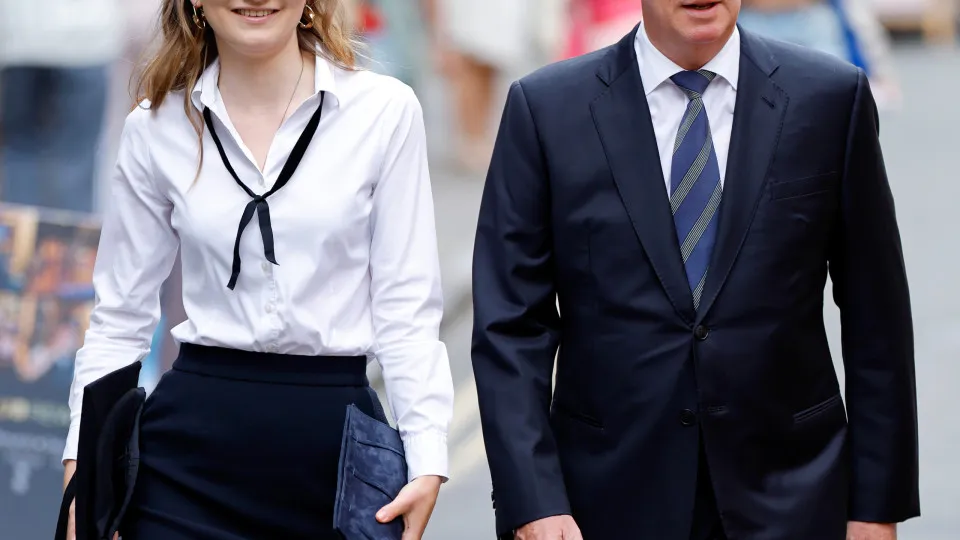 Princesa Elisabeth e rei Philippe da Bélgica