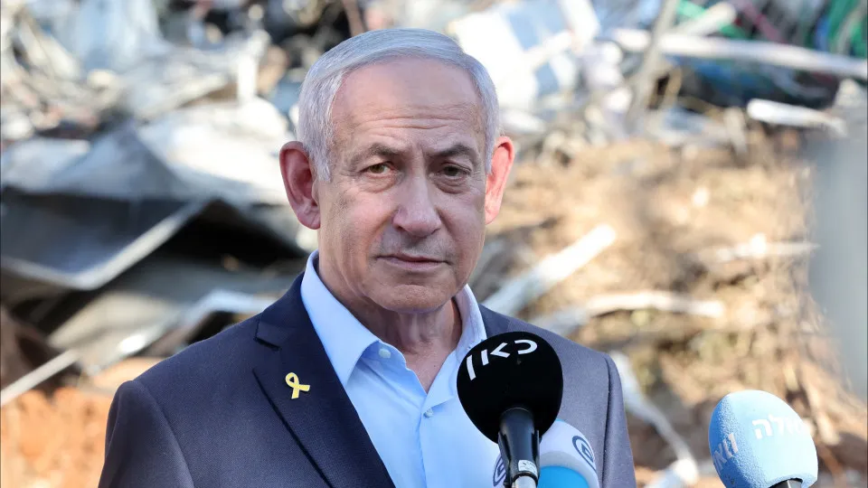 Primeiro-ministro israelita, Benjamin Netanyahu