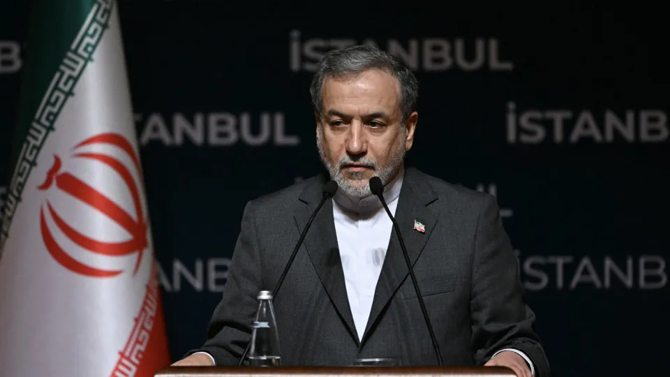 ministro dos Negócios Estrangeiros iraniano, Abbas Araghchi