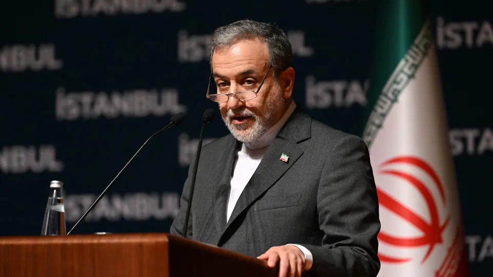 ministro dos Negócios Estrangeiros iraniano, Abbas Araghchi