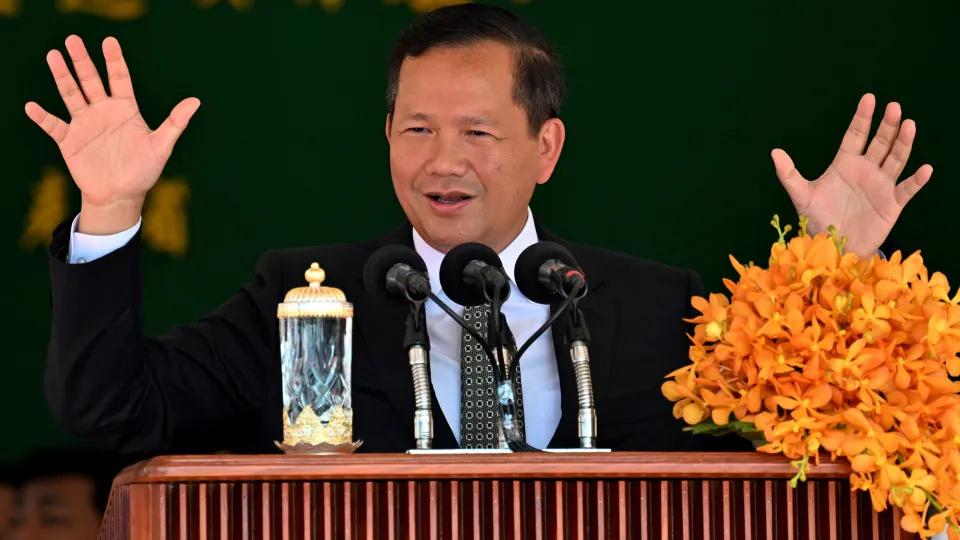  primeiro-ministro do Camboja, Hun Manet, 