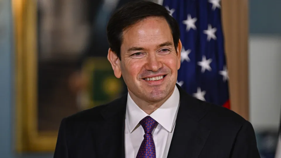 Secretário de Estado dos EUA, Marco Rubio, 
