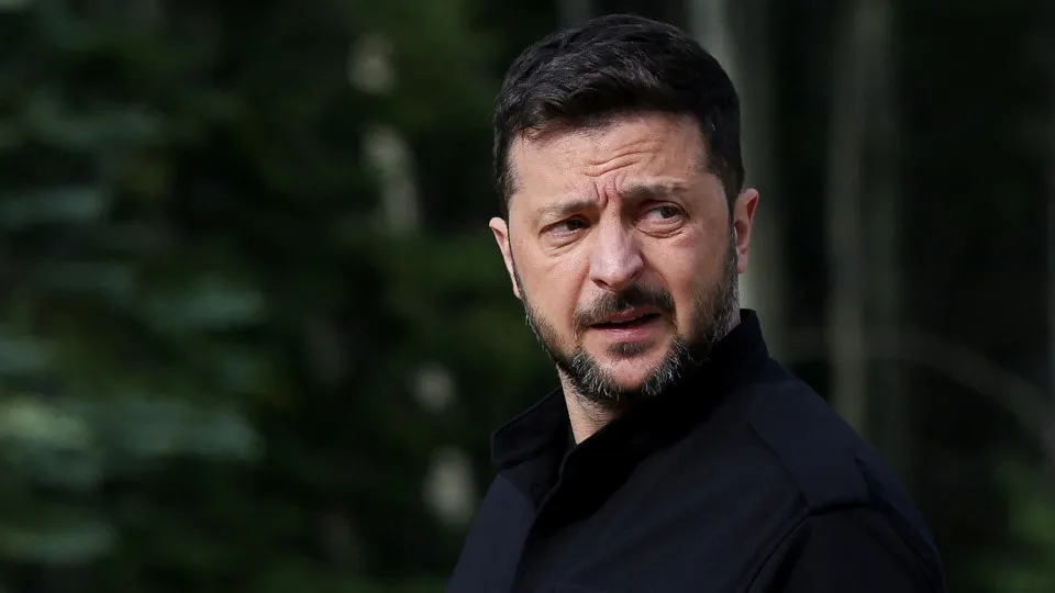 presidente ucraniano, Volodymyr Zelensky,