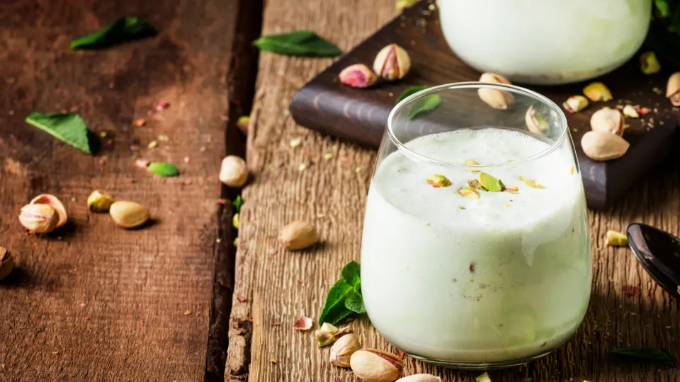 Batido pistacho, proteína