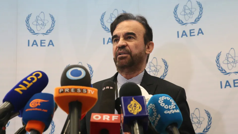  representante do Irão na Agência Internacional da Energia Atómica (AIEA),  Reza Najafi, 