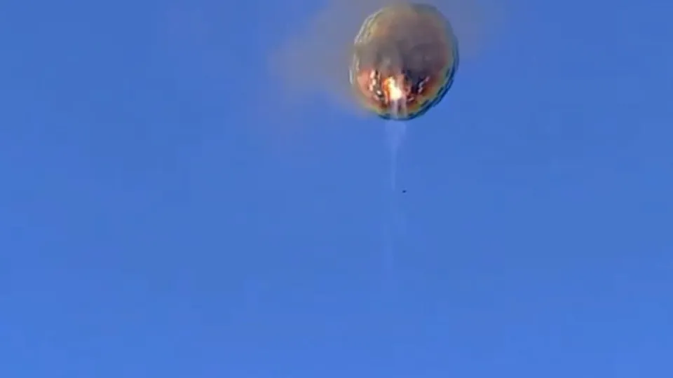 balão, acidente, brasil