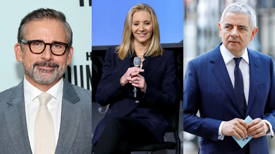 Steve Carell; Lisa Kudrow; Rowan Atkinson