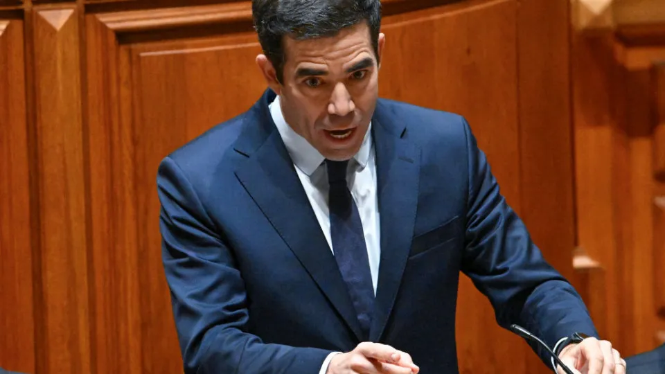 O ministro da Presidência, António Leitão Amaro