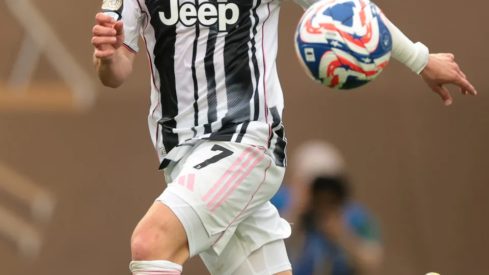 PHILADELPHIA, PENNSYLVANIA - JUNE 22: Francisco Conceicao of Juventus during the FIFA Club World Cup 2025 group G match between Juventus FC and Wydad AC at Lincoln Financial Field on June 22, 2025 in Philadelphia, Pennsylvania. (Photo by Jonathan Moscrop/