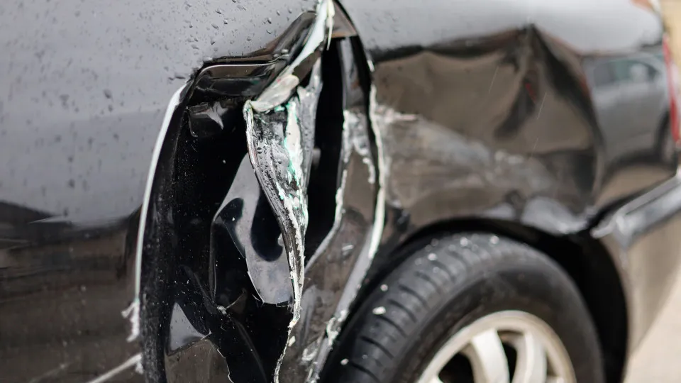 acidente, despiste, colisão, carro