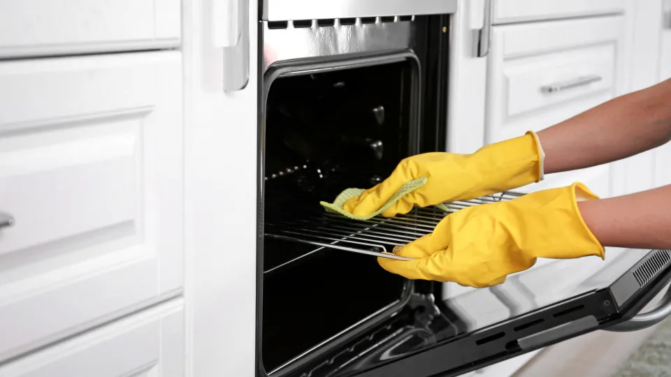 limpar, forno