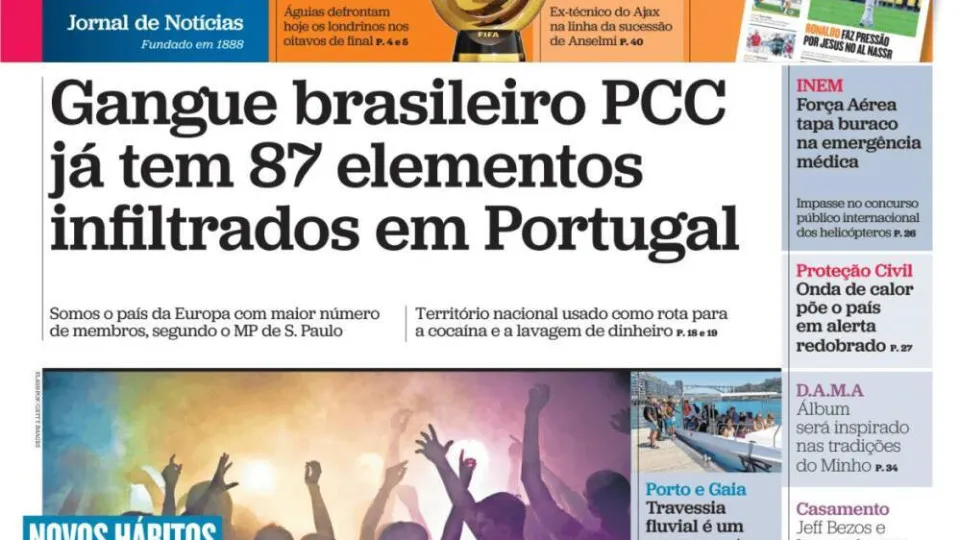 capas jornais 28 junho 2025