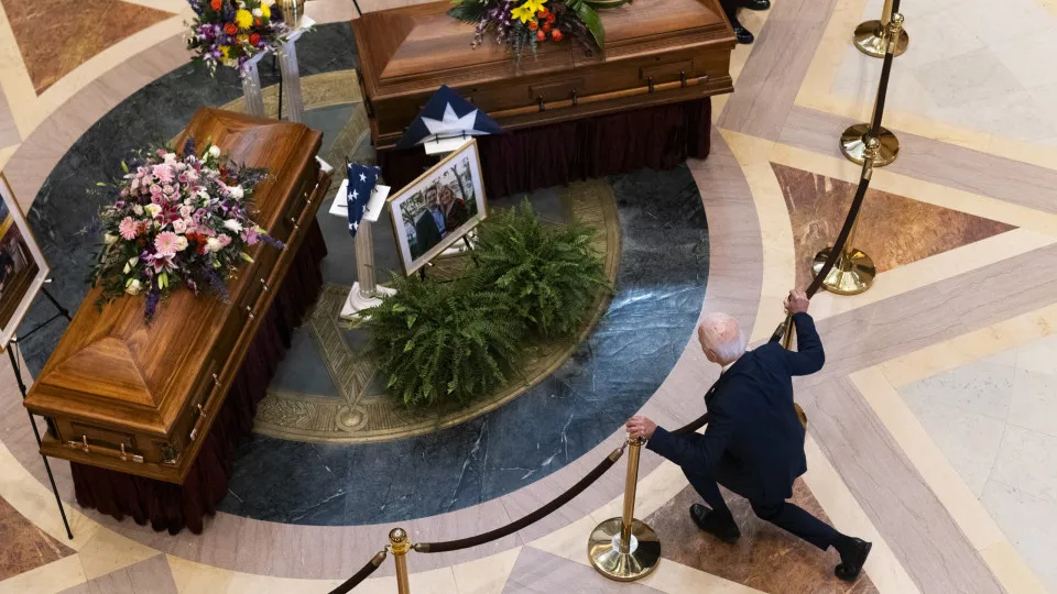 Biden, funeral no Minnesota 