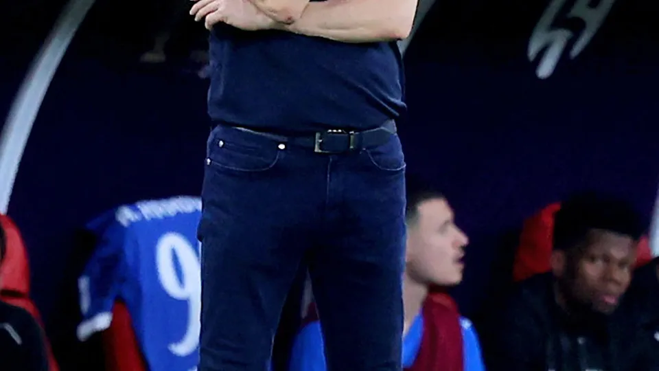 Hilal's Portuguese coach Jorge Jesus looks on during the AFC Champions League semi-final match between Saudi's Al-Hilal and Saudi's Al-Ahli at King Abdullah Sports City in Jeddah on April 29, 2025. (Photo by AFP) (Photo by -/AFP via Getty Images)         
