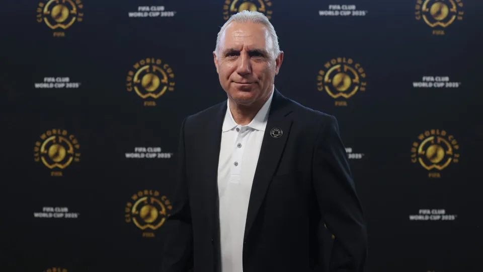 MIAMI GARDENS, FLORIDA - JUNE 14: Hristo Stoichkov attends the FIFA Club World Cup 2025 group A match between Al Ahly FC and Internacional CF Miami at Hard Rock Stadium on June 14, 2025 in Miami Gardens, Florida. (Photo by Leonardo Fernandez - FIFA/FIFA v