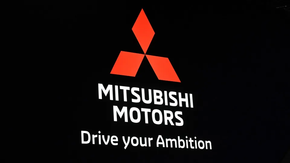 Logótipo da Mitsubishi Motors.